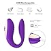 Couples Vibrator with Dual Motors 10 Powerful Vibration Modes for G Spot Clitoral Stimulation, PALOQUETH Wireless Personal Vibrator Clitoris Massager Sex Toy Rechargeable Waterproof