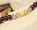 Natural Amethyst Beads Bracelet, 8mm Purple Stone Stretchy Bracelets for Women Chakra Jewelry Good Luck Mala Necklace Thanksgiving Gift Unisex