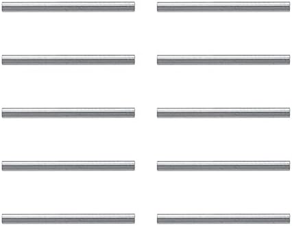 50PCS Stainless Steel Long Bugle Tube Loose Beads for Jewelry Making 20mmx1.5mm