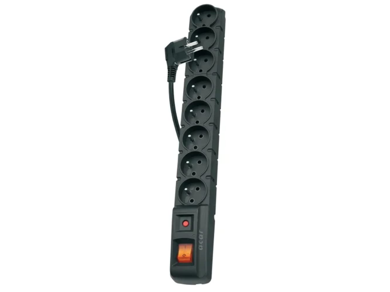 Acar S8 3m Surge Protector Black