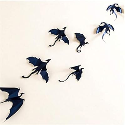 Gutyan Etiqueta De La Pared 3d Dragon Gotico Tatuajes De Pared