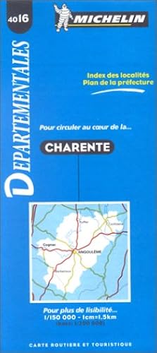 Download Carte routière : Charente, 4016, 1/150000 PDF