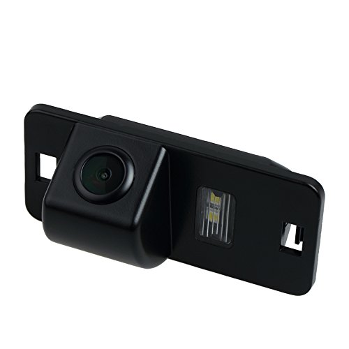 Misayaee Rear View Back Up Reverse Parking Camera in License Plate Lighting Night Version (NTSC) X1,3/7/5 Series 315 318 320 323 325 E90 E60 E70 E39 E53 X3 X5 X6