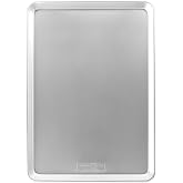 Nordic Ware Extra Large Baking Sheet, 21 x 15 inches, XL Big sheet pan Natural Uncoated Aluminum, Reinforced Steel Rim Prevents Warping, 1pk Big Sheet