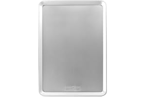 Nordic Ware Extra Large Baking Sheet, 21 x 15 inches, XL Big sheet pan Natural Uncoated Aluminum, Reinforced Steel Rim Preven