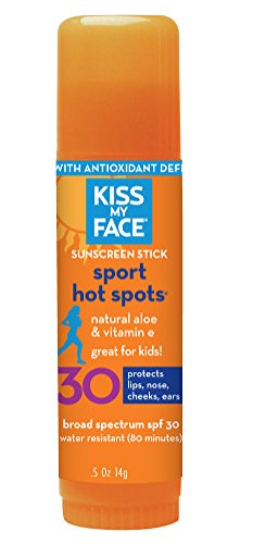 Kiss my face organic hot spots sunscreen, spf 30, .5-ou…