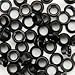 Dritz 2 Part Eyelets 5/32 inch 35 Pack Black 103-1 (3-Pack)