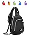 Venture Pal Sling Shoulder Crossbody Bag Lightweight Hiking Travel Backpack Daypack for Men Women