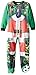 Komar Kids Boys' Santa Moose Fleece Blanket Sleeper