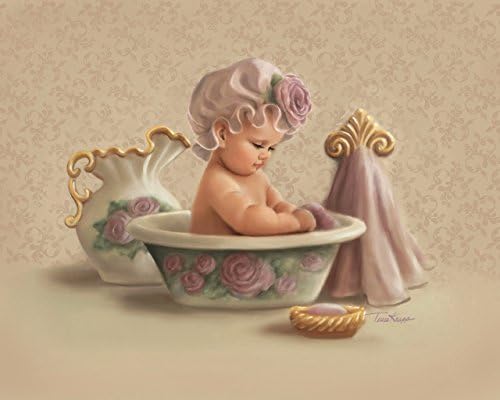 Baby Bath 8x10 UNFRAMED