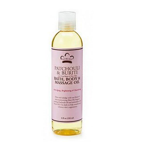 Patchouli & Buriti Bath, Body, and Massage Oil 8 Ounces