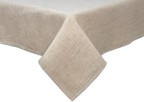 Bardwil Linens Brussels 60"x102" Oblong Tablecloth, Tan