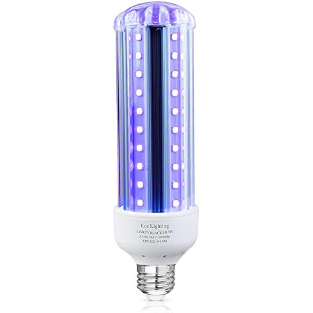 Blacklight Bulb, 12W LED UV Ultraviolet AC90265V 602747099509 eBay