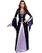 Rubie's Costume Deluxe Guinevere With Headpiece, Purple/Black, Standard Costume