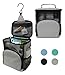 TERRA HOME Portable Shower Caddy - Large Capacity, Quick Dry, Mildew Resistant with Metal Hook - Hanging Shower Bag - Waterproof, Breathable Mesh Toiletry Shower Tote for Gym and College Dorm (Grey) primary