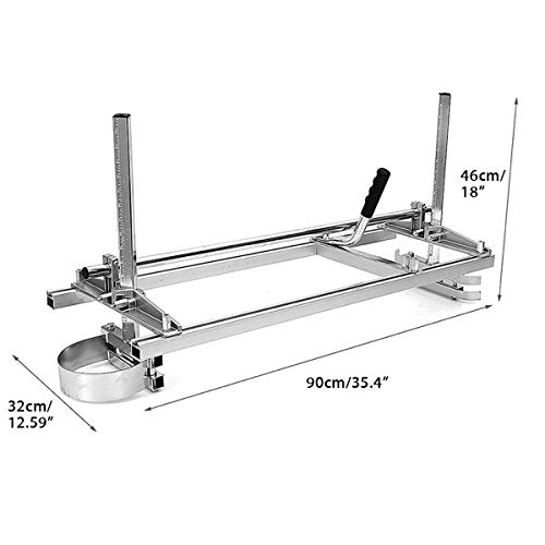 Tragbare Kettensägen-Mühle Beplankung Fräsen von 14 ‚' bis 36 ‚' Guide Bar Kettensägen 90cm Motorsäge Lumber… – Bild 4