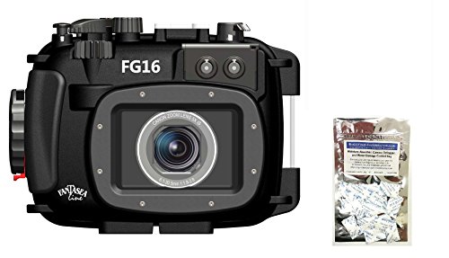 Canon G16 Underwater Camera Housing Fantasea FG16 w/ Free Moisture Absorber