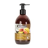 Upper Canada Soap Naturally Wholesome Hand and Body Wash, Mango Coconut Milk, 12 Fluid Ounce