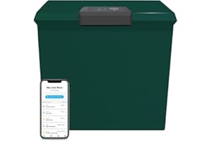 LOXX BOXX PARCEL PERFECT Loxx Boxx Smart Parcel Package Locker, LTE Cellular Mail Lock Box w/Wi-Fi and Bluetooth, Private Mailbox Locking Box for Deliveries, Green, Large