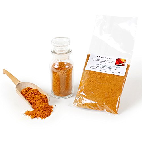Curry Java, Curry-Pulver, Curry-Gewürz, Curry-Gewürzmischung, Currygewürz, Curry-Vegan, Curry Indonesien, 25g