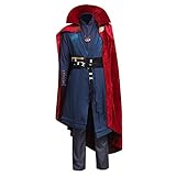 CosplayDiy Men's Suit for Doctor Strange Cosplay Costume with Cloak CM