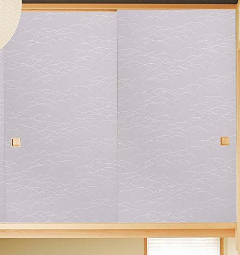Amazon 和モダンふすま紙2枚と糊セット 紙寸法巾94cm 丈3cm 809 ふすま紙