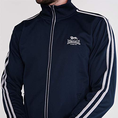 Lonsdale-Chaqueta-deportiva-casual-con-cierre-de-cremallera-para-hombre