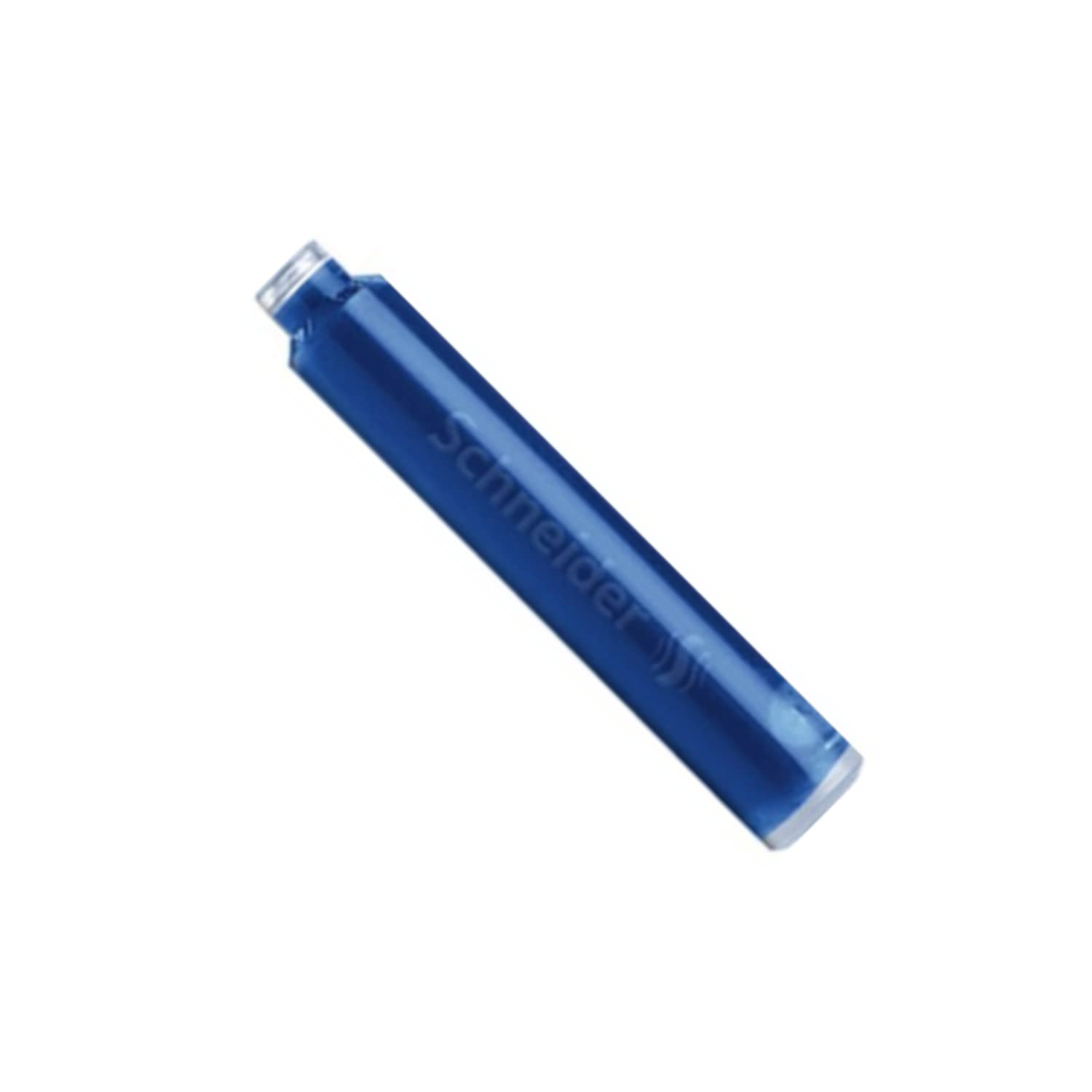 Schneider Schreibgeräte Standard Ink Cartridges – Suitable for Cutter and Many Others, Royal Blue, 6