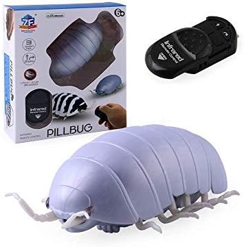 Amazon Primst いたずらおもちゃ リモコン虫 リアル虫 おもちゃ 赤外線リモコン電子ペット リモコン付き 電動おもちゃ プレゼント ハロウィングッズ ジョーク玩具 Silver Grey ジョーク どっきり ホビー