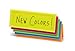 Set of 20 Neon Reusable Name Tents, Mini Erasers, Dry Erase Markers & Tote Bag