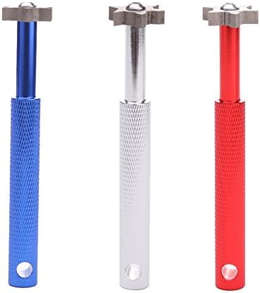 Golf Club Grooving Sharpening Tool Golf Club Sharpener Head Strong Wedge Alloy Wedge Golf Accessories (Random Color)