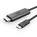 USB C to HDMI Cable 4K 60Hz, uni USB Type C to HDMI Cable [Thunderbolt 3 Compatible] for MacBook Pro 16'' 2019/2018/2017, MacBook Air/iPad Pro 2019/2018, Surface Book 2, Samsung S20, and More - 3ft primary