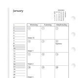 filoFax 68210 For 2016 Pocket Month On Two Pages Diary