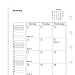 filoFax 68210 For 2016 Pocket Month On Two Pages Diary