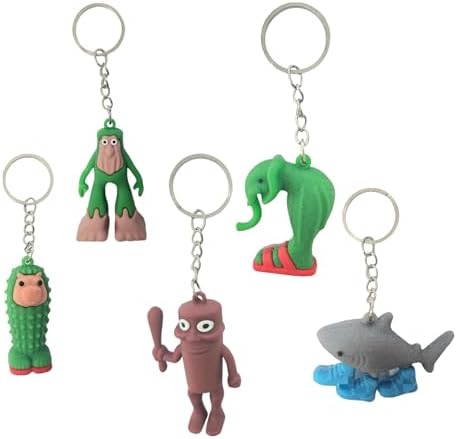 Amazon.com: Satakara 3 Pack Italian Brainrot Animals Keychains
