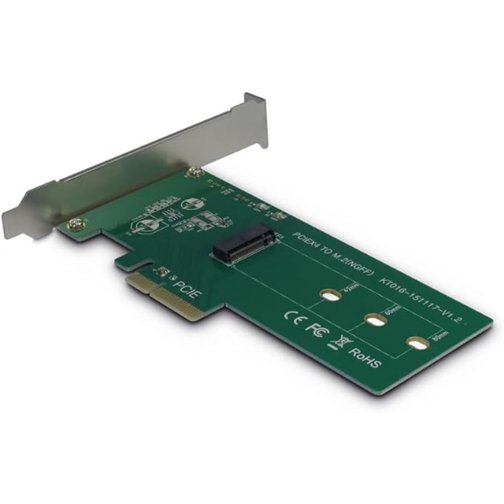 Disabled - Do Not Use Riser Card Inter-Tech KT016 PCIe x4 -> 2X M.2