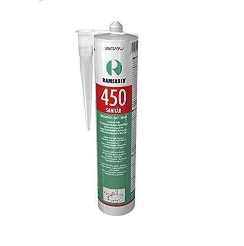 Ramsauer 450 Sanitär weiß 1K Silikon Dichtstoff 310ml Kartusche