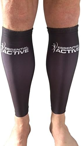 Calf Compression Sleeves For Men &amp; Women: Relieve Shin Splints, Pain in Calves. Boost Circulation, Aid Recovery. For Runners Nurses Maternity Pregnancy Varicose Veins Flight Travel. FREE Ebook