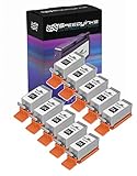 Speedy Inks Compatible Ink Cartridge Replacement for Canon BCI-15 (Black, 10-Pack)