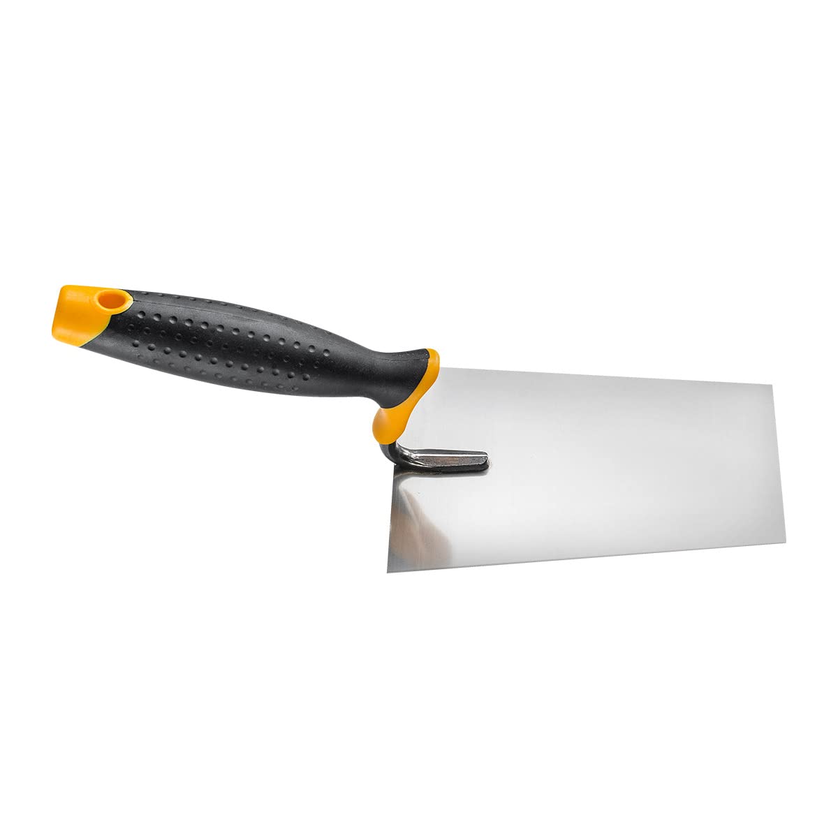 Hardy 2k Angled Masonry Trowel Stainless Steel * 28 * Series Extended Masonry Plastering Solid Wood Handle Comfortable Lightweight 16 x 11 cm