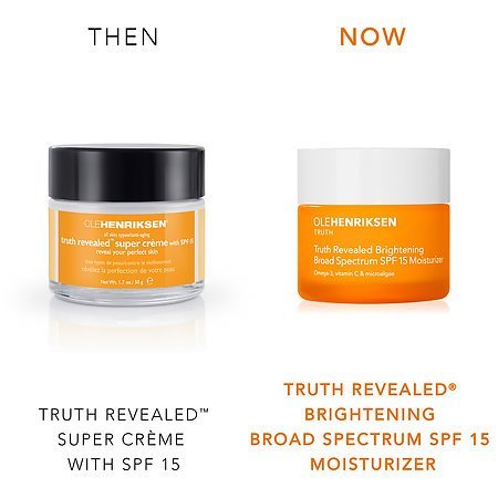 truth revealed brightening moisturizer spf 15