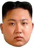 CELEBRITY CARD FACE MASK KIT - KIM JONG UN - DO IT YOURSELF (DIY) #4
