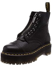 Dr. Martens Womens Sinclair 8 Eye Leather Platform Boot