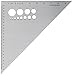 Ludwig Precision 45-90-Degree Aluminum Drafting Triangle, 10-INCH