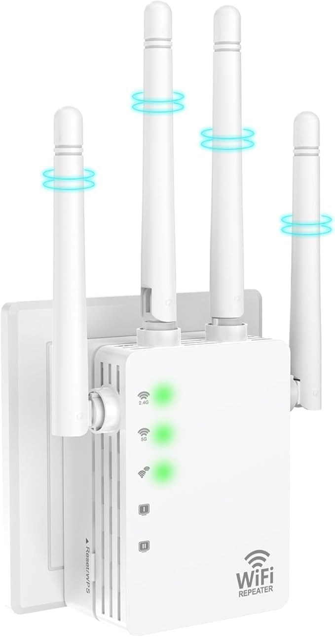 Photo 1 of WiFi Extender Signal Booster - Dual Band 5.0G&2.4G, for Faster Speed