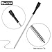 60 Pcs 3.2 Inch Ballpoint Pen Refills for Big Diamond Crystal Pen Black and Blue Ink Ballpoint Pen Replacement Refills