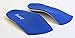 Powerstep Unisex Adult Pinnacle 3/4 Insole, Blue/Light Blue, Men S 9-9.5 / Women S 11-11.5 US