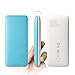 Puridea S5 7000mAh Power Bank, External Battery for Apple iPhone 7 Samsung Galaxy S8 Power Bank charger (Blue)