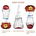 I-SUN Hummingbird Feeder with 3 Flower Feeding Ports,Hummingbird Feeders for Outdoors Include 2 Pack Handheld Hummingbird feeders