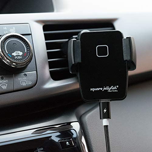 Jelly Grip WX QI Car Wireless Charger, USB, Car Adapter Qi Wireless